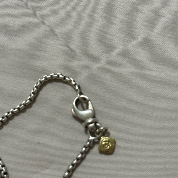 David Yurman Cable Heart Pendant Necklace 18” - Picture 4 of 5